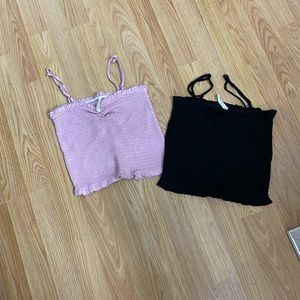 2 crop tops brand new